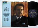 33CX 1825   Debussy PIANO Recital   SAMSON FRANCOIS   (UK) 1st   BLUE / GOLD
