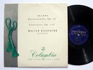 33CX 1255   Brahms PIANO Works   WALTER GIESEKING   (UK) 1st   BLUE / GOLD