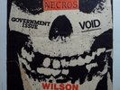 vtg org MISFITS NECROS VOID GOVT ISSUE 11x17 Punk Flyer poster kbd hardcore