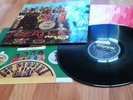 Beatles SGT Pepper 1st Mono Press Complete FOOLS 1-1 Rare FACTORY SAMPLE Sticker