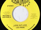 rare Northern Soul 45 LOU PRIDE look out love ALBATROSS