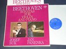 BEETHOVEN sonatas violin piano SUK PANENKA supraphon 5 lp mint-