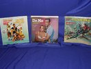 3 - 007 James Bond Records - Thunderball, Dr.No andThe Man With The Golden Gun
