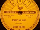 Sun Blues LITTLE MILTON Beggin' My Baby / Somebody Told Me 194