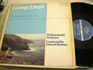 LYRITA LP George Lloyd Symphony No. 8 UK Stereo NM EMI Edward Downes