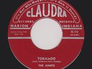 Twin Spin Rockabilly Garage JIANTS Tornado/She's My Woman CLAUDRA M- HEAR BOTH