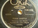 Narmour and Smith TEXAS SHUFFLE / TEQUILA HOP BLUES Okeh 45336