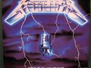 METALLICA ride the lightning WHITE LABEL Promo with Promo STAMP on back ELEKTRA