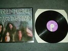 DEEP PURPLE machine head 1972- UK PRESS  -PURPLE   LABEL ( + lyric list ) - MINT