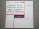 BUDAPEST STRING QUARTET Brahms Clarinet Quintet US LP Columbia MS 6226 Promo NM