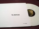 THE BEATLES WHITE ALBUM 2 LP REPRO WHITE VINYL GERMAN IMPORT UNPLAYED #  CODE