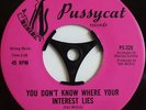 DANA VALERY - You Don't Know Where Your Interest Lies  ... same sided USA 45rpm