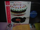 Rolling Stones Let it Bleed Japan Early LP RED OBI POSTER NM