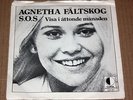 AGNETHA FÄLTSKOG pre ABBA rare 45 rpm S.O.S  Cupol 1975  + PS