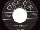 ROCKABILLY --ROY HALL--THREE ALLEY CATS--TWO SIDER---HEAR BOTH--1956 DECCA