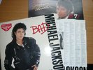 LP Vinyl Michael Jackson BAD Original 1987 + THRILLER 1982