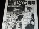 RARE 1980 BLACK FLAG FLYER SUBHUMANS SCREWS @ THE FLEETWOOD PUNK HARDCORE KBD
