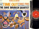 JAZZ LP Dave Brubeck Quartet TIME OUT Stereo COLUMBIA 6-EYE clean