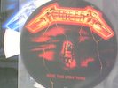 METALLICA RIDE THE LIGHTNING LP PICTURE DISC MINT DIE-CUT