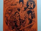 vtg org THE CRAMPS THE BURNERS 11x17 Punk Flyer hardcore 80s poster thick stock