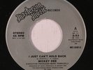 rare Modern Soul 45 MICKEY DEE can't hold back Listen