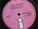 EMERSON LAKE PALMER Emerson Lake Palmer UK ORIGINAL LP 1st Rare Pink 'i' Label 