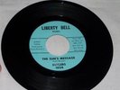 Vintage 45 RPM THE BUTLERS She Tried to Kiss Me / The Sun's Message Liberty Bell