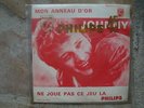 SP RARE JUKEBOX JOHNNY HALLYDAY- MON ANNEAU D' OR- AVEC LES REED