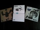 DIIV - Oshin LTD COLORED VINYL SCREEN PRINT COVER POSTER Beach House Fossils OOP
