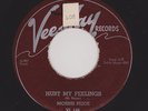 '55 Chicago Blues Mover MORRIS PEJOE Hurt My Feelings/You Gonna Need Me HEAR NOW