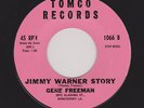 Louisiana C&W Tearjerker GENE FREEMAN JImmy Warner Story/Fidel Castro HEAR BOTH