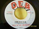 60s IOWA GARAGE--DALE & THE DEVONAIRES--COME BACK TO ME / WILL IT BE EASY