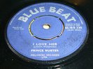 PRINCE BUSTER- I LOVE HER/ RUM & COCA COLA- VG STRONG BLUE BEAT- SKA POPCORN