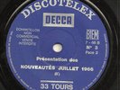 OUTERLY RARE  JULY 1966 ROLLING STONES AFTERMATH MINI DECCA PROMO DEMO FRENCH