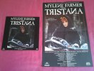 MAXI 45T MYLENE FARMER  /  TRISTANA   B.O  /   PROMO /  AVEC POSTER  /  RARE