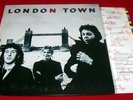 WINGS London Town GIANT POSTER NM Audio AWESOME COPY