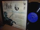 ROLPH SCHROEDER 1950/BACH Unaccmp Sons & Parts/CBS EARLY PRESS 3LP BOX/WOW