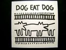 KEITH HARING 12” ART COVER DOG EAT DOG / LIM. 500 COPIES