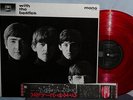 BEATLES IMPORT JAPAN RED VINYL MONO LP WITH THE BEATLES NM OBI NR VPI
