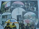 NINE BEATLES 20TH ANNIVERSARY PICTURE DISC SINGLES NEVER PLAYED.