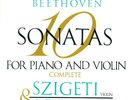 SZIGETI & ARRAU / BEETHOVEN 10 Sonatas for Piano & Violin COMPLETE/ 4 LP BOX/NM