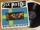 sex pistols BAD BOYS IN SWEDEN live 15&21/7/77 vinyl LP The Buzzcocks The clash