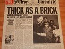 JETHRO TULL THICK AS A BRICK PROG ROCK CLASSIC VINYL LP 1972 FOLDOUT SLEEVE