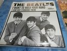 45 RPM Record Beatles I Want to Hold Your Hand & I Saw Her Standing There PS NM