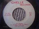 RARE PSYCH 45,THE CAVE MEN ON 'CHELLE RECORDS-148,IT'S TRASH/THE PILLOW BIT