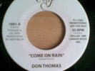 Rare NORTHERN DON THOMAS-COME ON TRAIN-PROMO-pressing