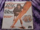 AC/DC - IT'S A LONG WAY TO THE TOP/ CAN I SIT NEXT TO YOU GIRL. Vinyl Single