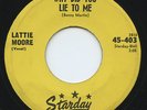 Rare Rockabilly 45- Lattie Moore- Why Did You Lie To Me - HEAR - Very Strong VG+