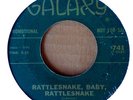 JOE JOHNSON - RATTLESNAKE, BABY b/w GOLD DIGGING MAN - GALAXY - PROMO 45 - FUNK