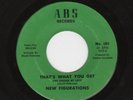 Northern Soul - NEW FIGURATIONS - ABS 101 - That's What You Get / Nuts For Ya